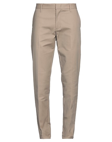 EMPORIO ARMANI Casual trouser Taupe 96% Cotton, 4% Elastane