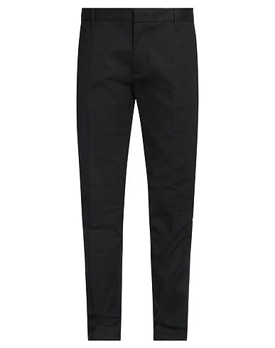 EMPORIO ARMANI Повседневные брюки Чёрный 96% Хлопок, 4% Эластан