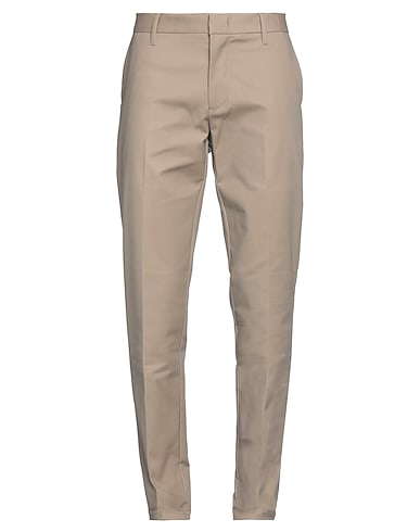 EMPORIO ARMANI Dress pants TORTORA 96% Cotton, 4% Elastane