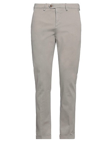 SEVENTY VENEZIA Casual pants Grey 97% Cotton, 3% Elastane