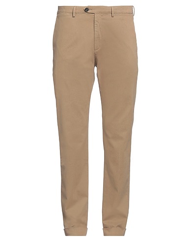 SEVENTY VENEZIA Casual trouser Sand 98% Cotton, 2% Elastane