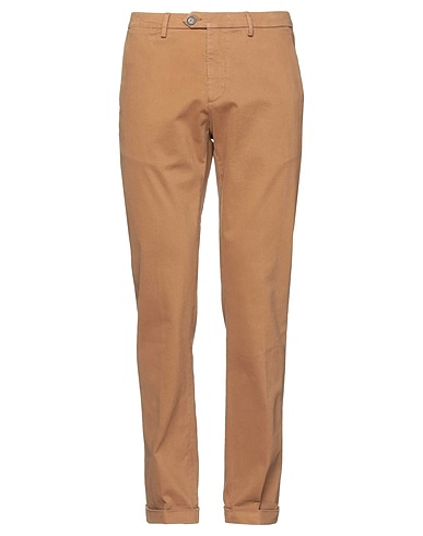 SEVENTY VENEZIA Casual trouser Camel 97% Cotton, 3% Elastane