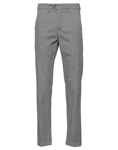SEVENTY VENEZIA Casual trouser Grey 57% Cotton, 41% Virgin Wool, 2% Elastane, Horn