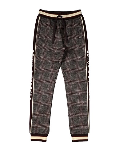 DOLCE&GABBANA Casual trouser Brown 100% Cotton, Polyester, Elastane
