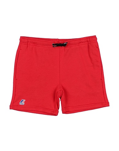 K-WAY Shorts & Bermuda Coral 86% Cotton, 14% Polyester