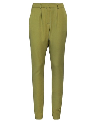 BALMAIN Casual trouser Military green 100% Wool