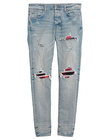 AMIRI Denim trousers Blue 92% Cotton, 6% Elastomultiester, 2% Elastane