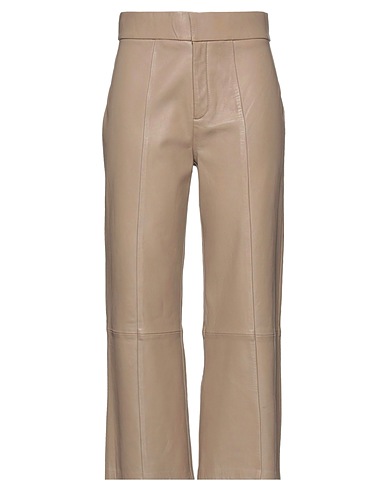 MARCH 23 Casual trouser Khaki 100% Sheepskin