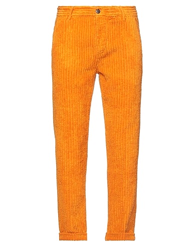 CARE LABEL Casual trouser Orange 100% Cotton