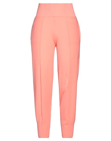 STELLA McCARTNEY Casual pants Salmon pink 100% Virgin Wool, Wool, Polyamide, Elastane