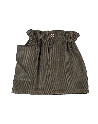 MARIUCCIA Skirt Sage green 87% Polyester, 11% Polyamide, 2% Elastane