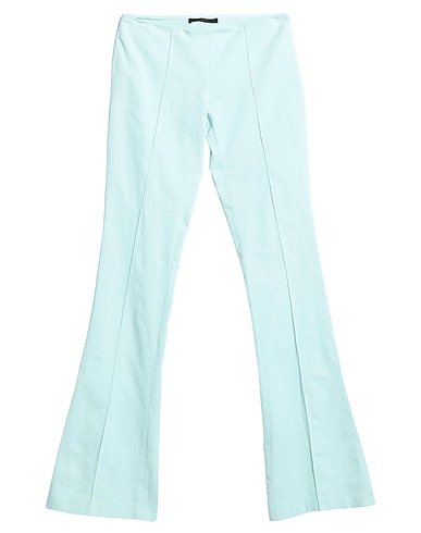 CELYN B. Casual pants Light green 51% Cotton, 46% Polyamide, 3% Elastane