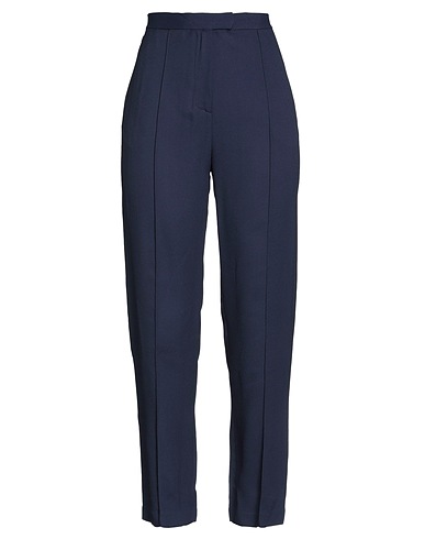 MANILA GRACE Casual trouser Midnight blue 100% Viscose