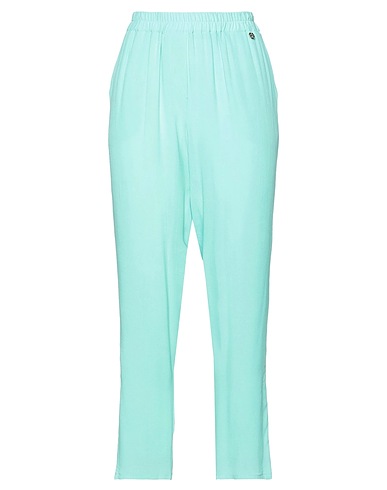 REBEL QUEEN by LIU •JO Pantalone Turchese 100% Viscosa, Poliestere