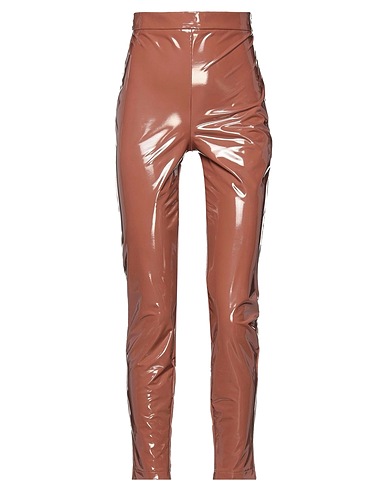 ACTUALEE Casual trouser Light brown 95% Polyester, 5% Elastane