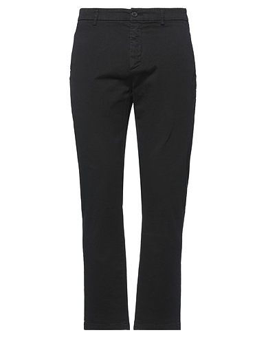 DEPARTMENT 5 Casual trouser Black 98% Cotton, 2% Elastane