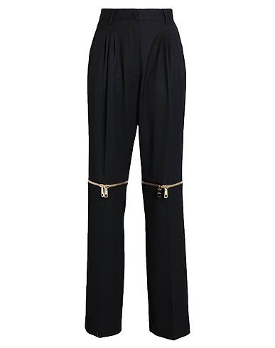 DOLCE&GABBANA Casual trouser Black 100% Virgin Wool