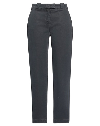 BRUNO MANETTI Casual trouser Black 69% Cotton, 29% Lycra®, 2% Elastane