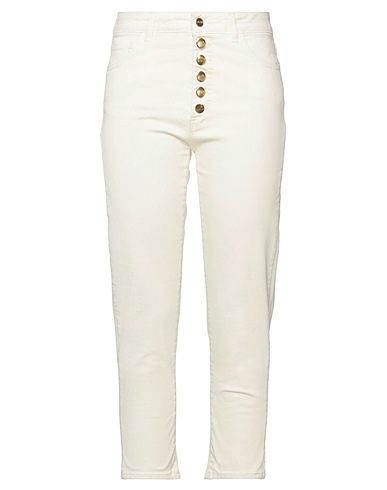 JIJIL Pantaloni jeans Bianco 98% Cotone, 2% Elastan