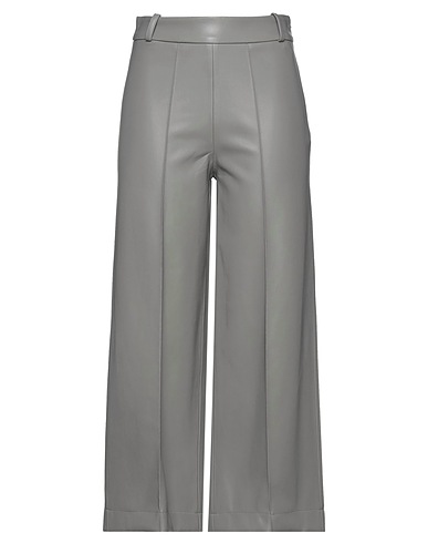 JIJIL Casual pants Grey 100% Polyester, Polyurethane