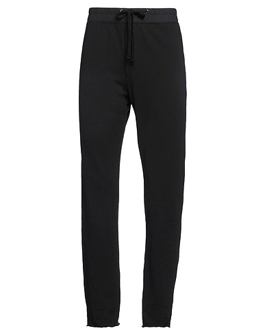 JAMES PERSE Casual trouser Black 100% Supima®, Polyamide, Lyocell