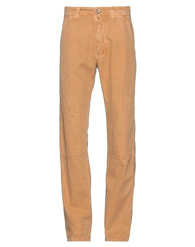 JACOB COHЁN Casual pants Camel 100% Cotton