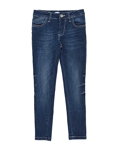 FUN & FUN Denim trousers Blue 98% Cotton, 2% Elastane