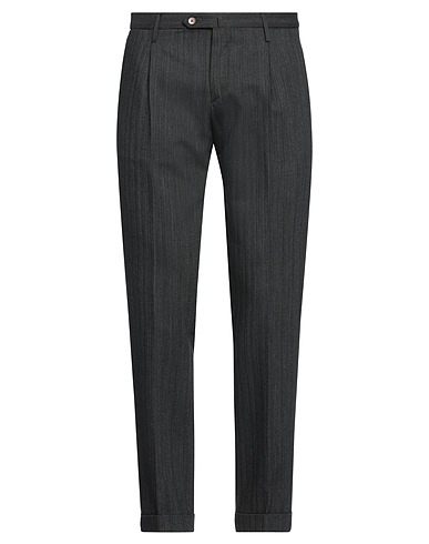 BRIGLIA 1949 Casual pants RACCONTA LA SARTORIA Black 51% Virgin Wool, 49% Cotton