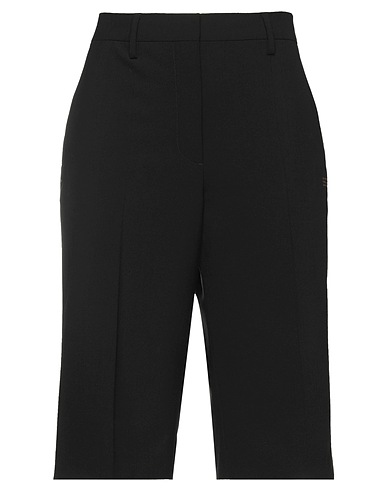 OFF-WHITE™ Shorts & Bermuda Black 53% Polyester, 43% Virgin Wool, 4% Elastane