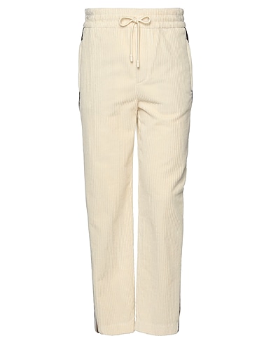 DOLCE&GABBANA Casual trouser Ivory 95% Cotton, 5% Elastane