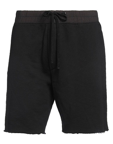 JAMES PERSE Shorts & Bermuda STANDARD Black 100% Supima®, Polyamide, Lyocell