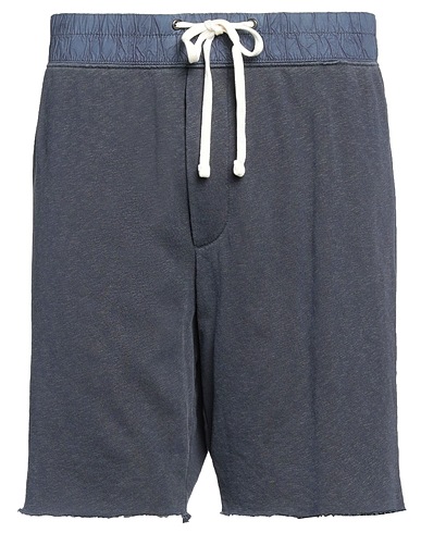 JAMES PERSE Shorts & Bermuda STANDARD Midnight blue 100% Supima®, Polyamide, Lyocell