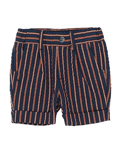 DANIELE ALESSANDRINI Shorts & Bermuda Midnight blue 42% Cotton, 33% Polyester, 25% Polyamide