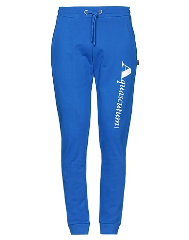 AQUASCUTUM ACTIVE Casual trouser Bright blue 100% Cotton