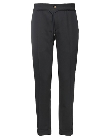 DOMENICO TAGLIENTE Casual trouser Blue 70% Polyester, 29% Viscose, 1% Elastane
