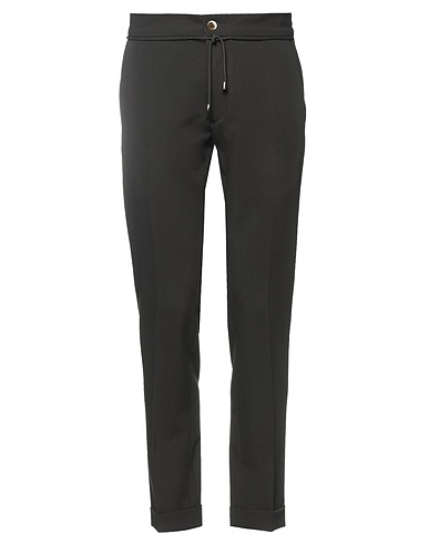 DOMENICO TAGLIENTE Pantalone Nero 70% Poliestere, 29% Viscosa, 1% Elastan