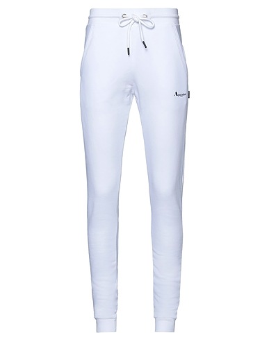AQUASCUTUM ACTIVE Pantalone Bianco 100% Cotone