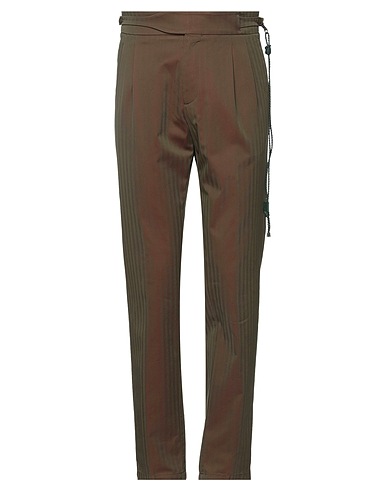 BERWICH Casual trouser Military green 100% Cotton