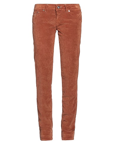 JACOB COHЁN Casual pants Brown 50% Cotton, 47% Viscose, 3% Elastane