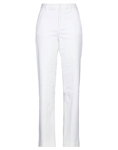 DSQUARED2 クラシックパンツ ホワイト コットン 99% / ポリウレタン 1%