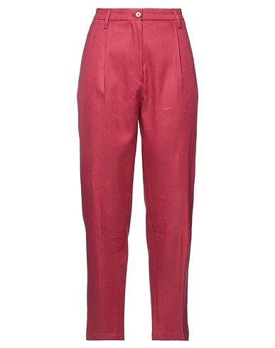 NINA BIANCHI Pantalone Porpora 60% Lino, 39% Cotone, 1% Elastan
