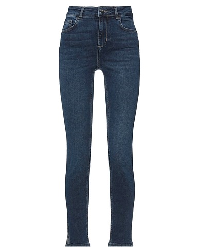 REBEL QUEEN by LIU •JO Denim trousers Blue 99% Cotton, 1% Elastane