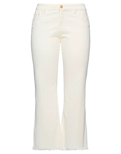 GEMS Casual trouser Ivory 98% Cotton, 2% Elastane