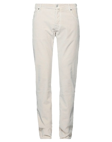 JACOB COHЁN 5-pocket Ivory 99% Cotton, 1% Elastane, Polyester