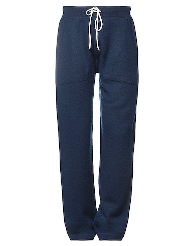 MC2 SAINT BARTH Casual pants Midnight blue 100% Wool