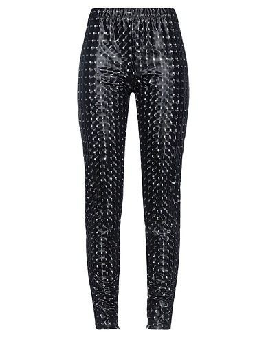 MSGM Leggings Black 76% Polyester, 16% Polyurethane, 8% Elastane