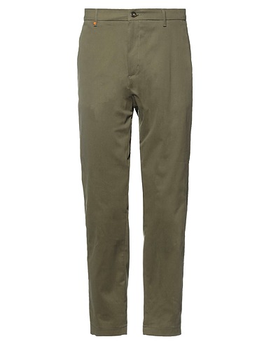 SQUAD² Casual trouser Military green 97% Cotton, 3% Elastane