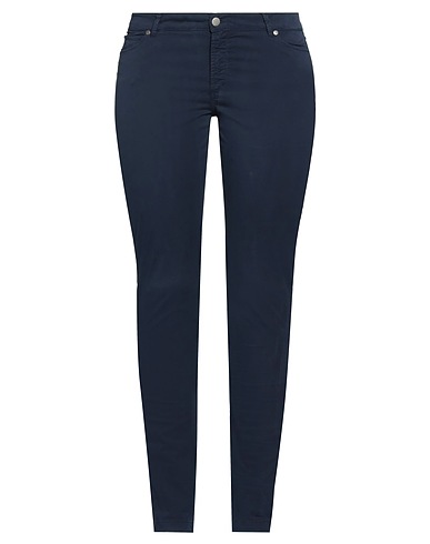 ROSSOPURO Pantalone Blu navy 94% Cotone, 6% Elastan