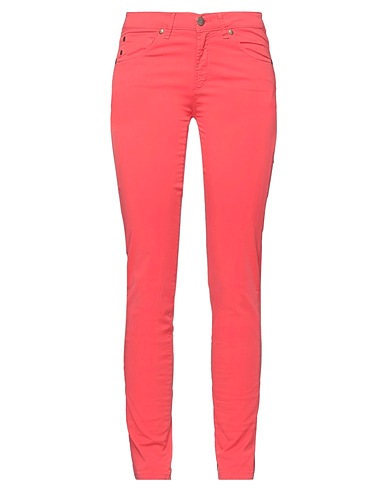 ROSSOPURO Pantalone Corallo 94% Cotone, 6% Elastan
