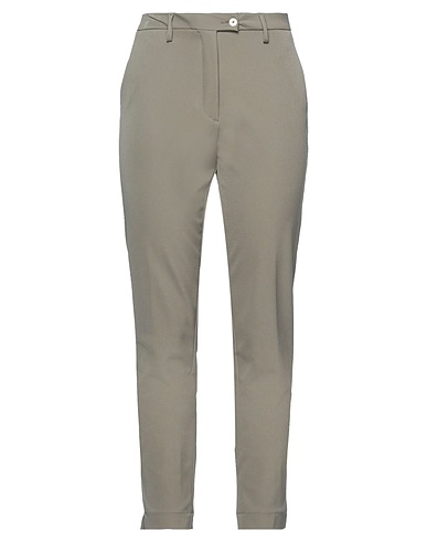 MICHAEL COAL Casual trouser Military green 87% Nylon, 13% Elastane